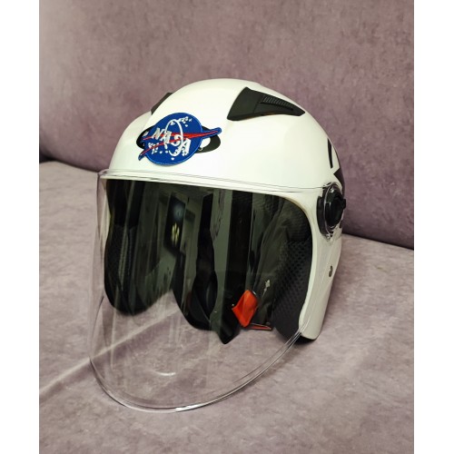 Шолом білий СКАФАНДР ШЛЕМ АСТРОНАВТА КОСМОНАВТА 4 nasa