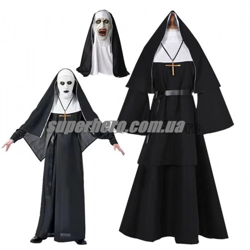Монашка Nun Mask Halloween Makeup
