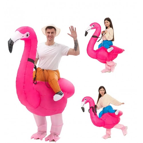 фламинго надувной