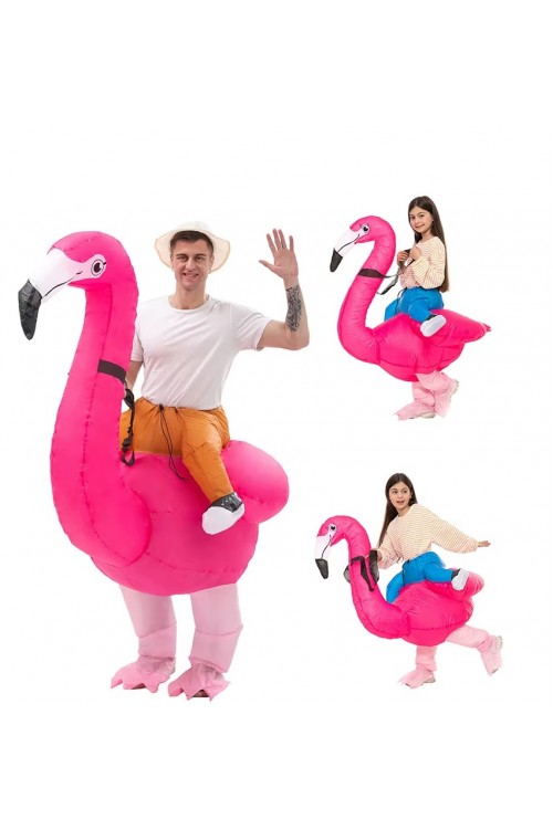 фламинго надувной