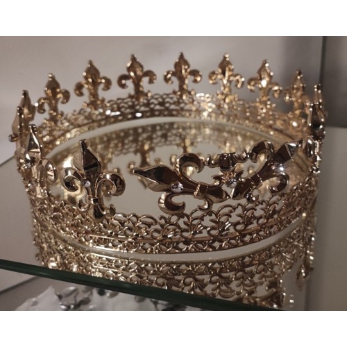 корона короля железная золото